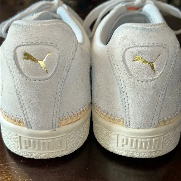 PUMA Suede Trim DLX Trainers Sneakers Sz 11 - Picture 5 of 8